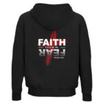 Faith Over Fear Black Hoodie