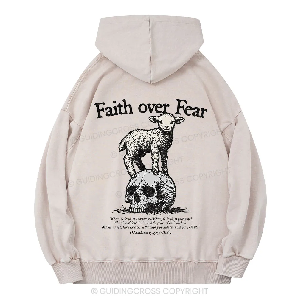 Faith Over Fear Lamb Christian Washed Christian Washed Hoodie 4 Faith Over Fear Lamb Christian Washed Christian Washed Hoodie 4