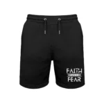 faith over fear sweat shorts mit stick 772478