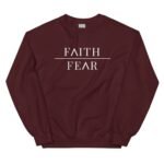 unisex crew neck sweatshirt maroon front 6397fe32b7423 1536x1536 1