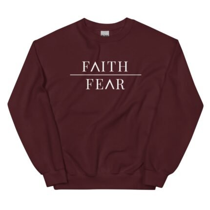 unisex crew neck sweatshirt maroon front 6397fe32b7423 1536x1536 1